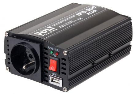 PRZETWORNICA VOLT POLSKA IPS-500 PLUS 12V / 230V 350/500 W - zdjęcie główne