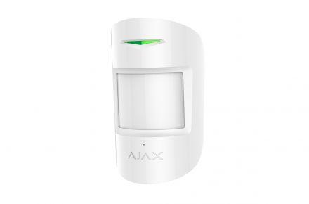 AJAX PIR z czujnikiem zbicia szyby CombiProtect - white - zdjęcie główne