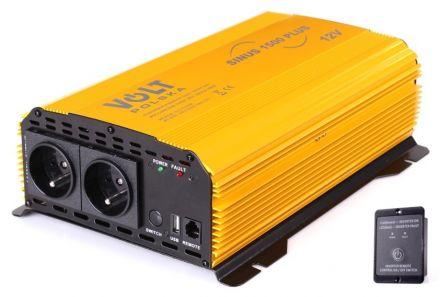 PRZETWORNICA VOLT POLSKA SINUS PLUS 1500 12V / 230V 1000/1500W - zdjęcie główne