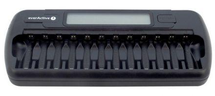 Ładowarka do 12 akumulatorków AA / AAA everActive NC-1200 - zdjęcie główne