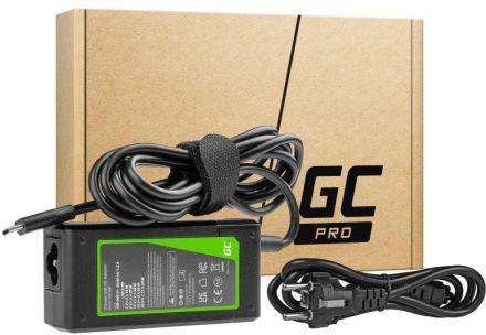 ZASILACZ ŁADOWARKA DO LAPTOPA UNIWERSALNA APPLE Green Cell PRO AD133P 20V 2,25A 45W USB-C - zdjęcie główne