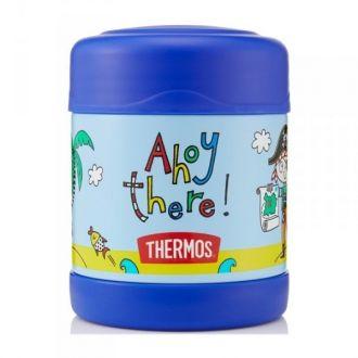 Termos dla dzieci na posiłek Thermos FUNtainer 290 ml (niebieski) pirat - zdjęcie główne