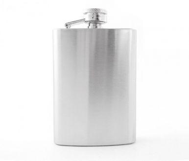 Piersiówka 120 ml FLASKY (stalowy) - zdjęcie główne