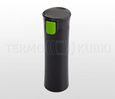 Kubek termiczny 540 ml ASTON (czarny/zielony) - zdjęcie główne