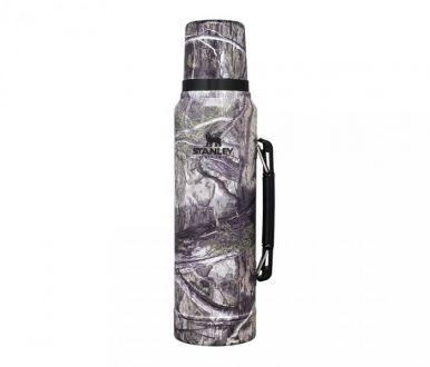 Termos stalowy Stanley LEGENDARY CLASSIC 1000 ml z rączką (brązowy) DNA MOSSY OAK - zdjęcie główne