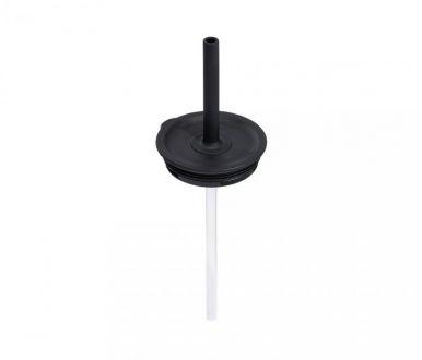 Przykrywka ze słomką Small Press-in Straw Lid do kubków Hydro Flask (czarny) Black - zdjęcie główne
