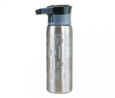 Bidon na wodę Contigo Hydration bottle 750 ml Embrossed Geo Patern (srebrny) - zdjęcie główne