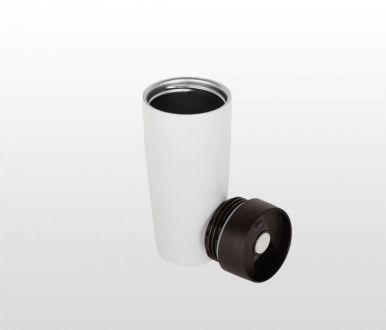 Kubek termiczny TRAVEL CUP 350 ml (biały) - zdjęcie główne