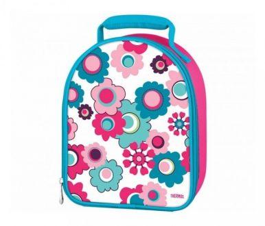 Torba termiczna Thermos FUNtainer 2.3 L (różowy) motyw kwiaty - zdjęcie główne