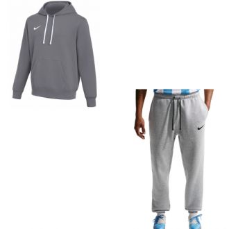 Komplet męski Nike Park 26 Fleece Hoodie szara IB1222/IB1248 - zdjęcie główne
