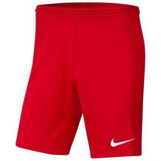 Spodenki męskie sportowe Nike Dri-FIT Park III czerwone poliestrowe - zdjęcie główne