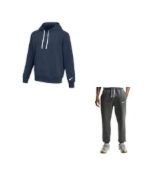 Komplet męski Nike Park 26 Fleece Full-Zip Hoodie granatowa IB1228 410 - zdjęcie główne