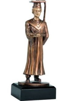 Statuetka Tryumf RF2271BR brązowa absolwent naukowa - zdjęcie główne
