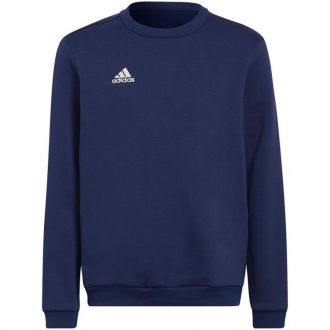 Bluza dla dzieci adidas Entrada 22 Sweat Top granatowa H57568 - zdjęcie główne