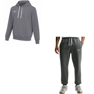Komplet męski Nike Park 26 Fleece Hoodie szara IB1222/IB1248 - zdjęcie główne