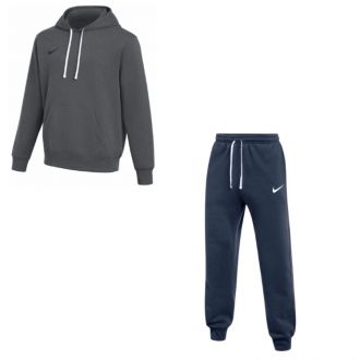 Komplet męski Nike Park 26 Fleece Hoodie ciemnoszara IB1222/IB1248 - zdjęcie główne