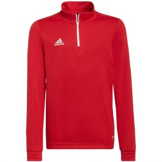 Bluza dla dzieci adidas Entrada 22 Tr Top czerwona H57550 - zdjęcie główne
