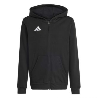 Bluza dla dzieci adidas Entrada 26 Full Zip Hoodie czarna KH1782 - zdjęcie główne