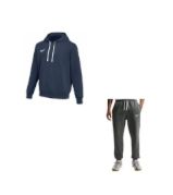 Komplet męski Nike Park 26 Fleece Hoodie granatowa IB1222 410 - zdjęcie główne