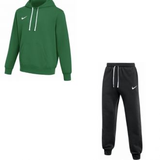 Komplet męski Nike Park 26 Fleece Hoodie zielona IB1222/IB1248 - zdjęcie główne