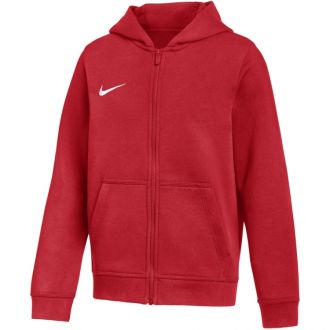 Bluza dla dzieci Nike Park 26 Fleece Full-Zip Hoodie czerwona IB1232 657 - zdjęcie główne