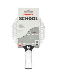 Rakietka Do Tenisa Stołowego POINT SCHOOL WHITE - zdjęcie główne