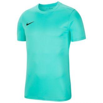 Koszulka męska Nike Dri-FIT Park VII turkusowa sportowa, piłkarska Slim-Fit - zdjęcie główne
