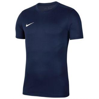 Koszulka dziecięca Nike Dri-FIT Park VII granatowa sportowa, piłkarska - zdjęcie główne