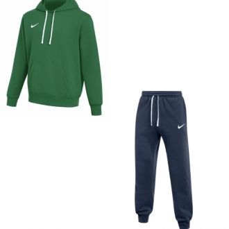 Komplet męski Nike Park 26 Fleece Hoodie zielona IB1222/IB1248 - zdjęcie główne