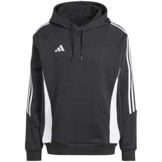 Bluza męska adidas Tiro 24 Sweat Hooded czarna IJ7673 - zdjęcie główne