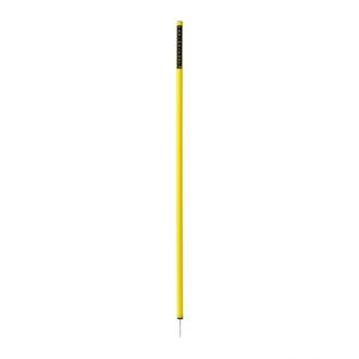 Tyczka treningowa i slalomowa ELITE 33mm 170 cm tyczki Żółty - zdjęcie główne