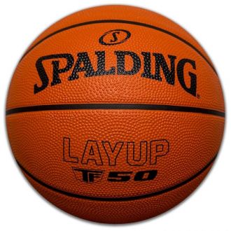 Piłka do koszykówki Spalding Layup TF-50 pomarańczowa - zdjęcie główne