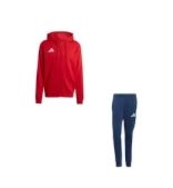 Bluza męska adidas Entrada 26 FZ Hoody czerwona KF5944 - zdjęcie główne