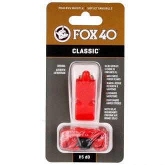 Gwizdek Fox-40 Classic Safety czerwony bezkulkowy - zdjęcie główne