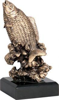 Statuetka Tryumf RFST2028BBR brązowa ryba wędkarstwo - zdjęcie główne
