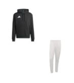 Bluza męska adidas ENTRADA 26 z kapturem czarna - zdjęcie główne