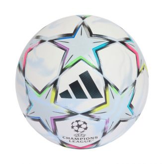 Piłka nożna adidas UCL 26/27 League biało-błękitna / kolorowa KE9765 - zdjęcie główne