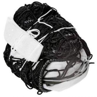 Siatka do siatkówki z antenką Netex czarna polipropylenowa - zdjęcie główne