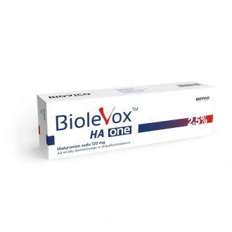 Biolevox™HA ONE 2,5% ampułkostrzykawka 4,8 ml GWARANCJA JAKOŚCI PRODUCENTA - zdjęcie główne