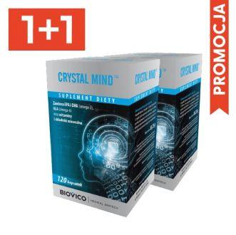 Crystal Mind™ 120 kaps. 1+1 KUP jedno opakowanie a drugie otrzymasz GRATIS - zdjęcie główne