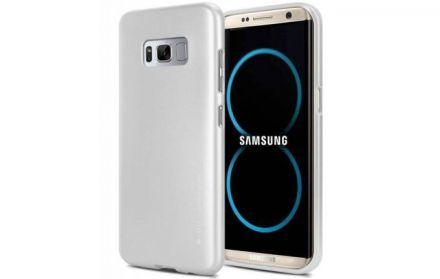 Mercury I-Jelly - Etui Samsung Galaxy S8 (srebrny) - zdjęcie główne