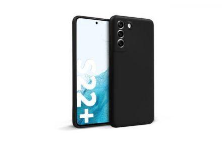 Crong Color Cover - Etui Samsung Galaxy S22+ (czarny) - zdjęcie główne