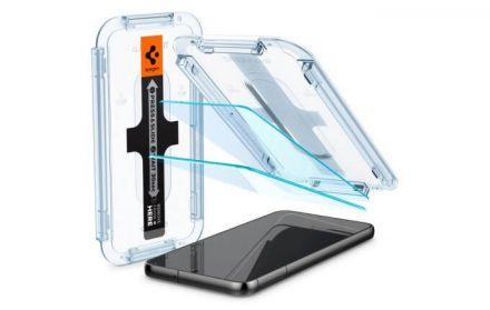 Spigen Glas.TR EZ Fit 2-Pack - Szkło hartowane 2 szt. do Samsung Galaxy S23 - zdjęcie główne