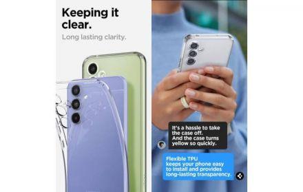 Spigen Liquid Crystal - Etui do Samsung Galaxy A54 5G (Przezroczysty) - zdjęcie główne