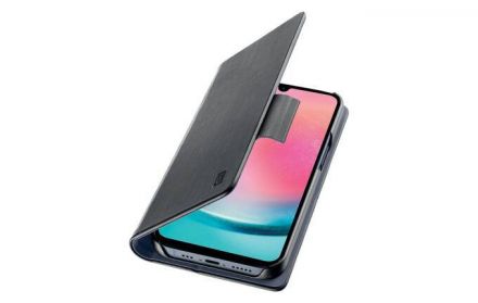 Cellularline Book Case - Etui Samsung Galaxy A25 5G (czarny) - zdjęcie główne