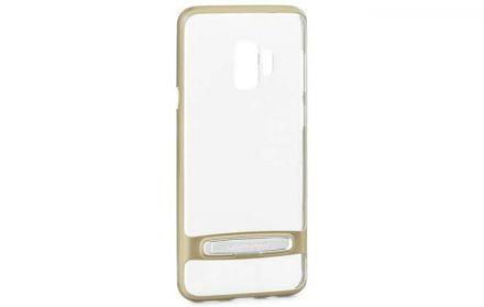 Mercury Dream Bumper - Etui Samsung Galaxy S9 z metalową podstawką (złoty) - zdjęcie główne