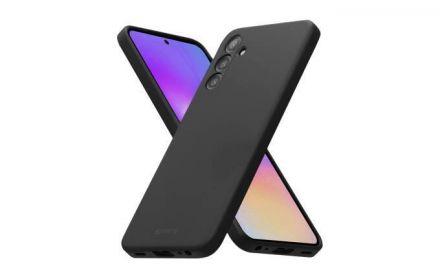 Crong Color Cover - Etui Samsung Galaxy A05s (czarny) - zdjęcie główne