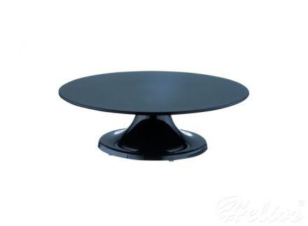 Patera z melaminy śr. 32 cm czarna (T-27-128) - zdjęcie główne