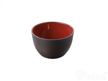 Solid Miska mała 11 cm, czerwono-czarna (RV-646399-6) - zdjęcie główne