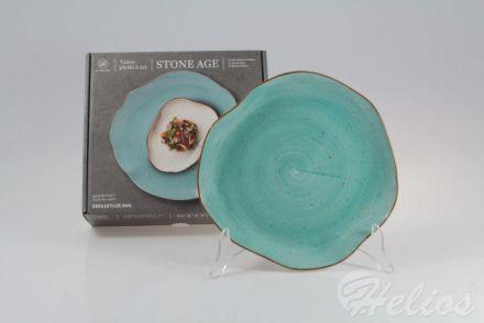 Zestaw talerzy płytkich 25 cm / 6 szt. - STONE AGE / Morski - zdjęcie główne